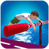 Kinder Stunts Wasserpark Springen Simulator Spiel