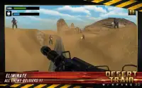 Gunship Perang 3D Bullet Train Screen Shot 10