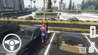 Spider Hero 2019 Car Parking Screen Shot 1