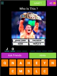 WWE QUIZ Game - Wrestler Quiz Game - 2021 Screen Shot 12