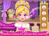 Long Hair Princess 2 Royal Prom Salon Dance Games Screen Shot 1