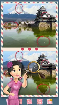 Jogos dos 7 Erros - encontre os erros no Japão Screen Shot 4