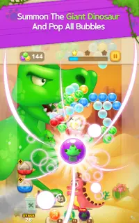 Bubble Shooter: Dino Friends Screen Shot 6