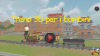 Treno 3D gioco per bambini Screen Shot 5