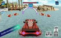 Water Surfing Floating Car Racing Game 2020 Screen Shot 11