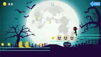 Stickman run : Halloween game Screen Shot 6