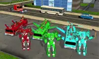 リアルロボット消防車：ロボットスーパートラック Screen Shot 5