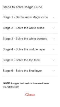 3D Magic Cube Solver Screen Shot 4