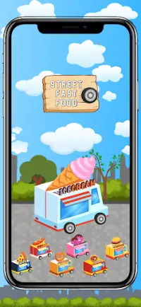 Camion di fast food di strada | Fattorino Screen Shot 0