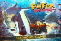 Fun Fish Simulator Game 3D Screen Shot 0