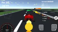Free Cartoon Formula Racing 3D Screen Shot 1