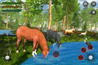 Jungle Horse Family Simulator: Fun Horse Games Screen Shot 2