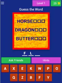 Compound Keyword Quiz (Compound Word Game) Screen Shot 8
