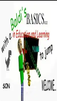 Baldi's Basics in Education and jumping learning Screen Shot 0