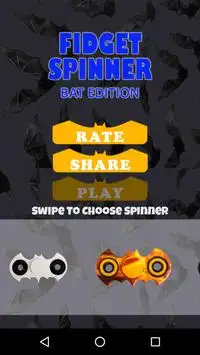 Fidget Spinner - The Fidget app Spinner Bat Pro Screen Shot 5