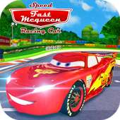 fast mcqueen speed racing car