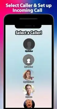 Fake Call i-Phone X Screen Shot 2