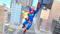 Bat Rope Hero City Rescue Game Screen Shot 4