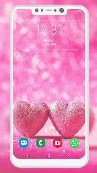 Love Pink Wallpaper Screen Shot 5