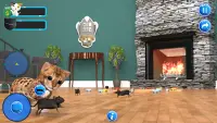 Cute virtual pet kitten - Free cat Family game Screen Shot 1
