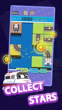 Fast Track -  slide puzzle : unblock the car Screen Shot 3