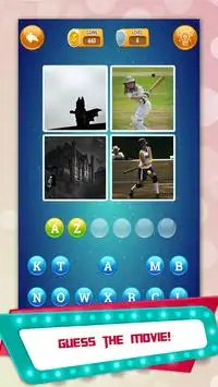 Movie Trivia Quiz - 4 pics 1 Word Screen Shot 0