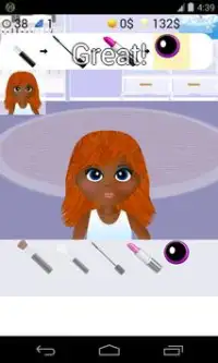 макияж кукол игры Screen Shot 0