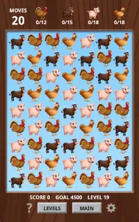 Farm Animal Match Up Game Fun Screen Shot 1