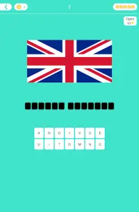 세계 국가 깃발 : 추측 퀴즈 & 퍼즐 - 지리 게임 Screen Shot 6