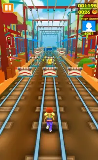 Subway Train Surf Run 3D Screen Shot 2