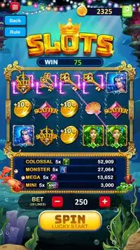 Sea-God Legend Slot Screen Shot 1