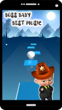 Boss Baby Magic Tiles Hop Screen Shot 0