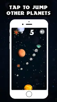 Endless Space Run - One Tap Game Screen Shot 1
