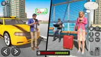 Crazy Taxi Car Driving Game 3D Screen Shot 0