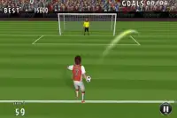 Flick Soccer penalty Spara 3D Screen Shot 2