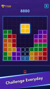Glow Puzzle - Trò chơi xếp hình cổ điển Screen Shot 1