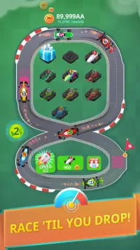 レースカーゲームをマージする - Race Cars Merge Games Screen Shot 2