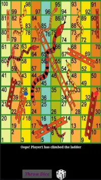 Retro Moving Snake And Ladders Number Puzzle Screen Shot 0