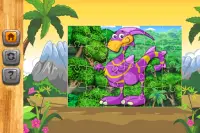 Little Dinosaur Puzzle Games Jigsaw Screen Shot 2