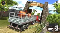 Animal Transport Truck Simulator-Animal Games 2021 Screen Shot 0