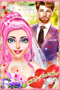 MakeUp Salon Princess Wedding - Makeup & Dress up Screen Shot 2