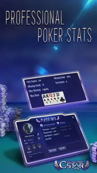 Cstar Poker- Free Texas Holdem Screen Shot 1