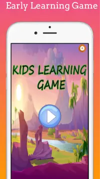 learning games for kids:Educational PreSchool apps Screen Shot 0