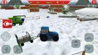 X-mas Farm Harvester Simulator Screen Shot 1