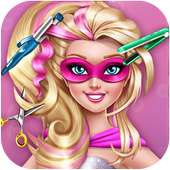 Super Power Princess Barbi Hair Salon