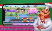 Koki Dapur Makanan Jalanan - Permainan Memasak Screen Shot 1