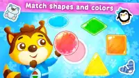 Preschool educational games for kids with Pengui Screen Shot 1