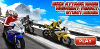 Bike Attack Race Highway Tricky Stunt Rider Screen Shot 0