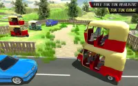 Tuk Tuk Rickshaw Driving Simulator Transport Games Screen Shot 3