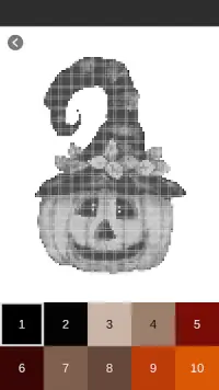 Halloween Cartoon - Pixel Art Screen Shot 3